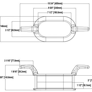NWM Custom Deckware – 1000 C Hawse Cleat